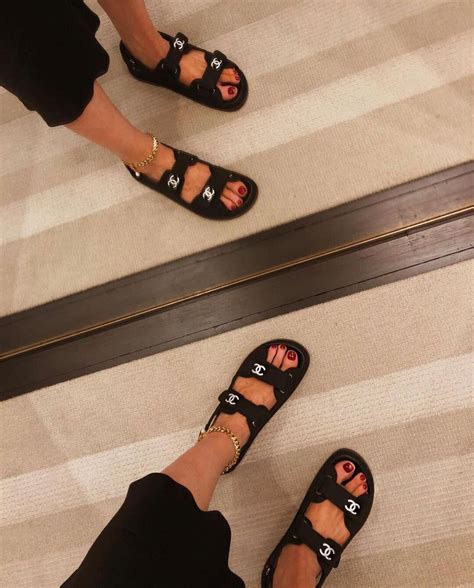 replica chanel dad sandals|chanel dad sandals 2020.